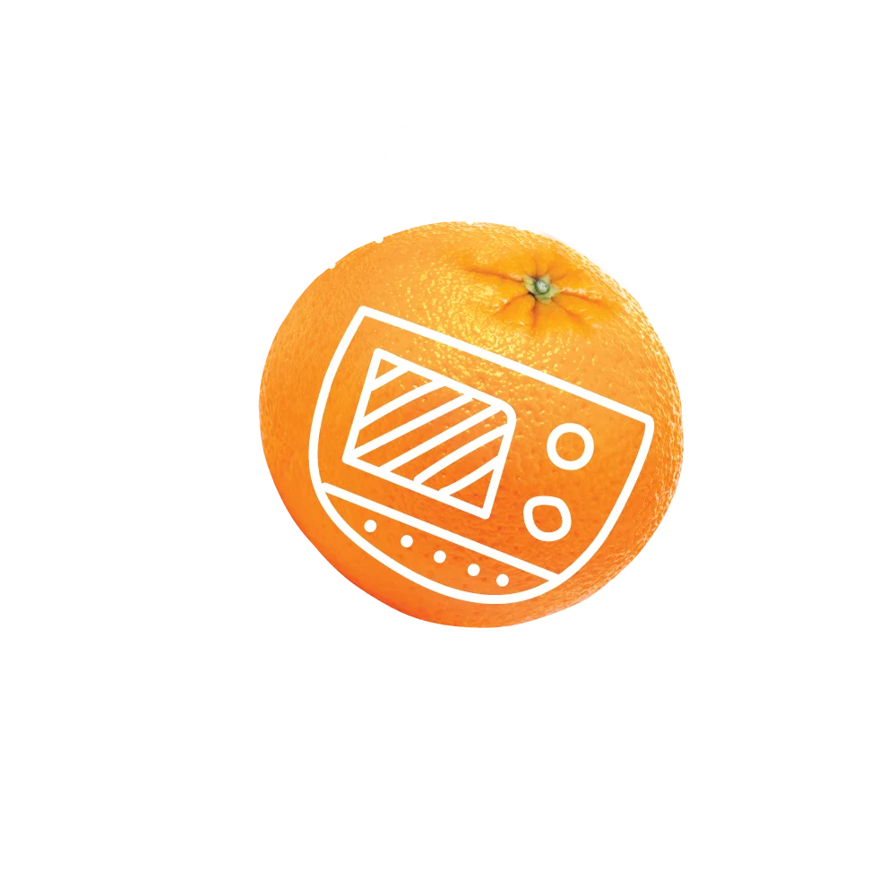 Orange decoration