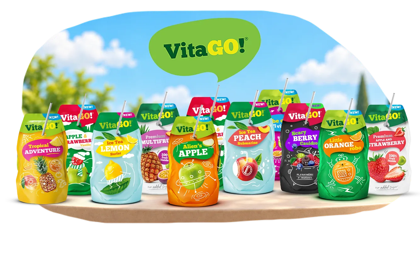 VitaGo fruit drinks in all flavours