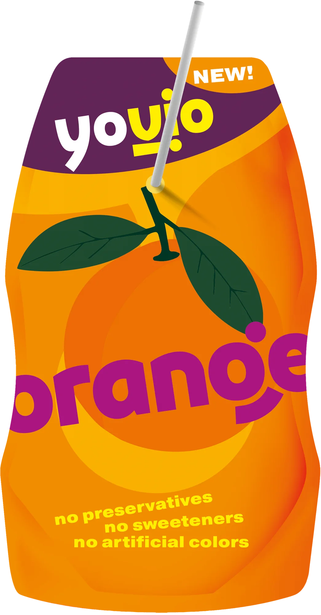 Yovio! Orange pouch