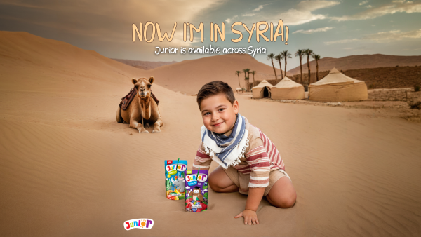 🇸🇾 Syria, Meet Your New Fruit Buddy – Junior Has Arrived! 🧃✨
